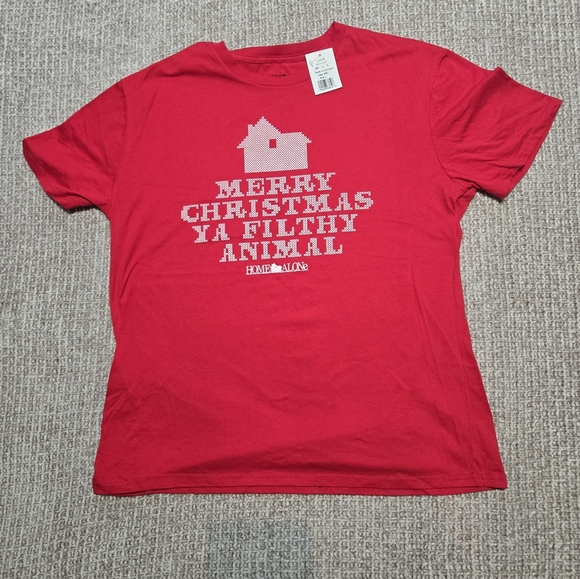 NWT Home Alone Christmas T-Shirt Size Men's Large - Picture 2 of 5